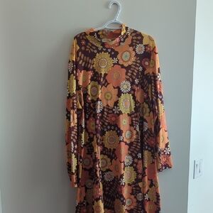 Floral Long Sleeve Dress